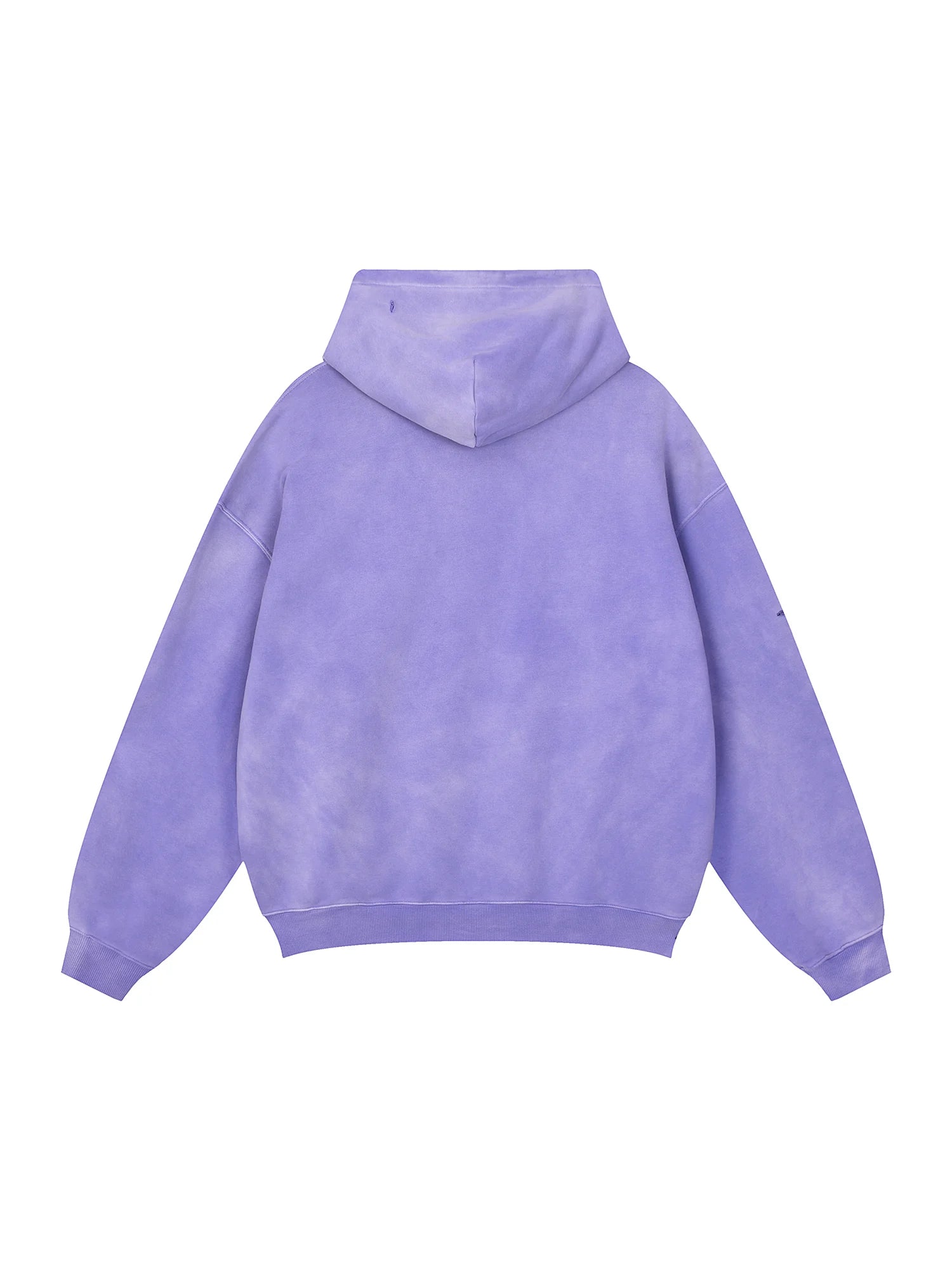 Vintage Distressed Oversized Purple Hoodie