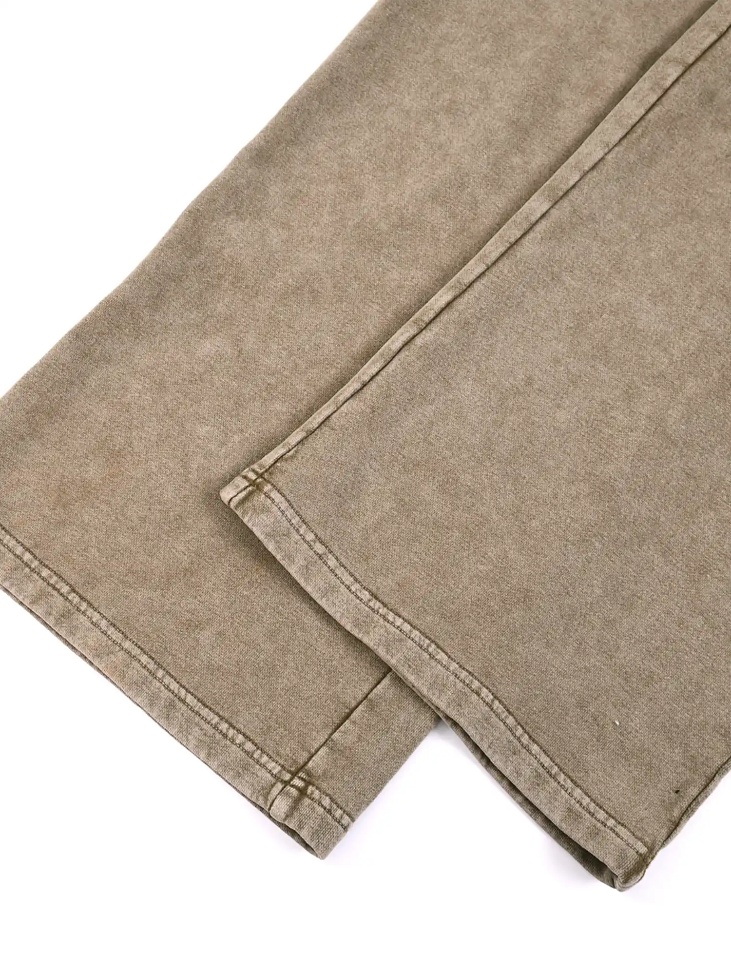 Vintage Distressed Oversized Khaki Pants
